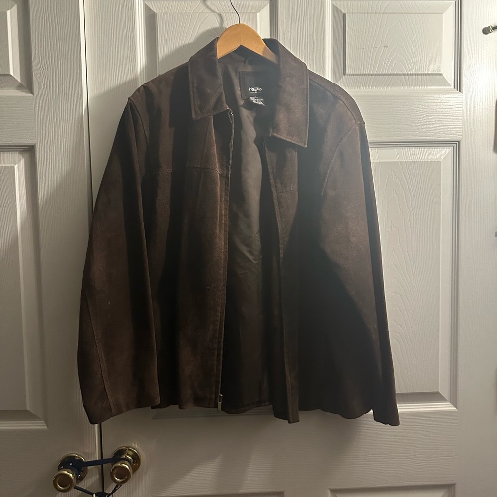 Mossimo Dark Brown Men's Jacket Used